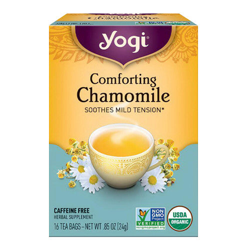 Yogi Comforting Chamomile Herbal Supplement Tea Bags - 16 Ea